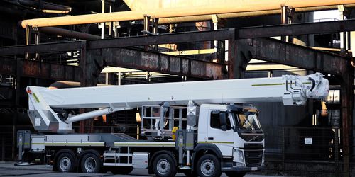 LKW-montierte Teleskoparbeitsbühne - P 750 - Palfinger