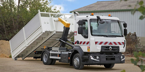 Abrollkipper mit LKW Haken - HT 07 S - Palfinger - Teleskop