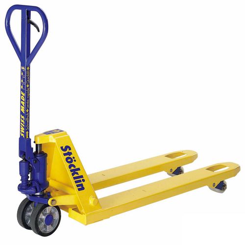 Handhubwagen - SHR series - Stöcklin - hydraulisch / für Materialumschlag / Multifunktion