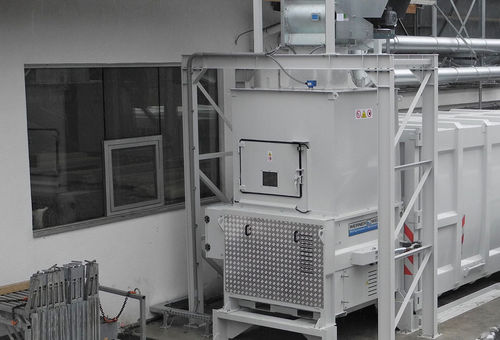 Stationäre Müllpresse - SV series - Werner & Weber GmbH - Schnecken