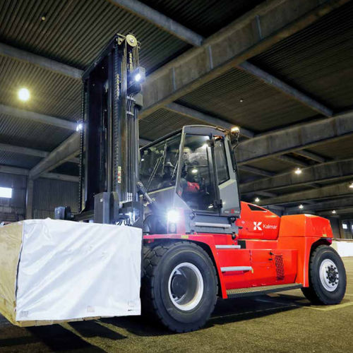 Elektrischer Gabelstapler - DCG100-180T - Kalmar - dieselbetrieben / Sitz / für Container