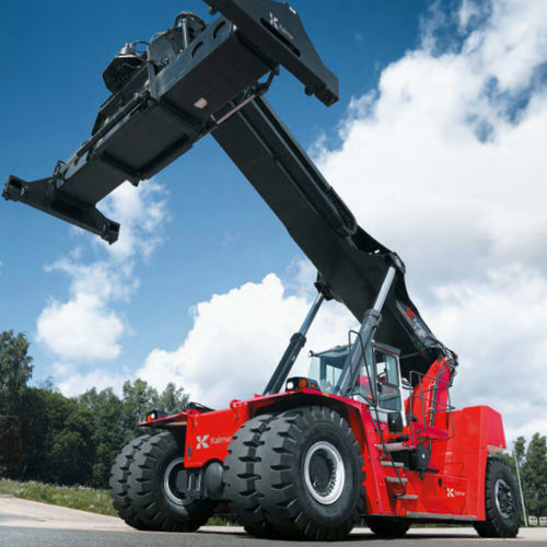 Diesel-Gabelstapler - DRU450 series - Kalmar - Sitz / den Leercontainerumschlag / für Materialumschlag