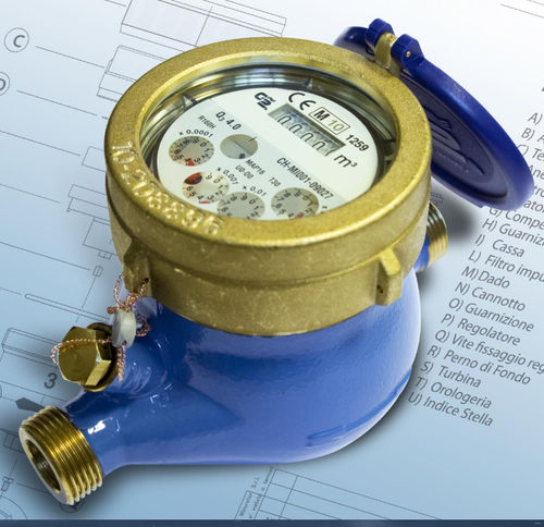 Trockenläufer-Wasserzähler - QDFM  - G2 Misuratori S.r.L. - Mehrstrahl-Flügelrad