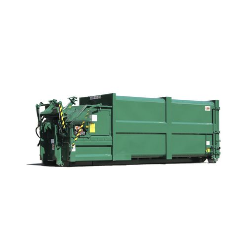 Stationäre Müllpresse - N series - AJK NV - einteilig / horizontal / hydraulisch