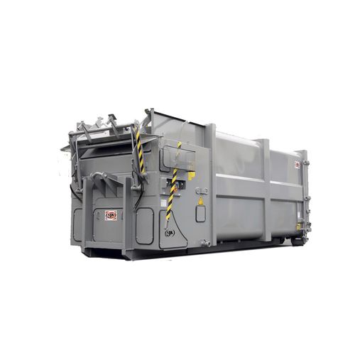 Müllpresse für Lebensmittel - W series - AJK NV - stationär / einteilig / horizontal