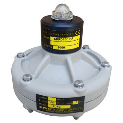 Automatische Pulsationsdämpfer - ADPD 100 - ALPHADYNAMIC PUMPS (UK) LTD - für Pumpen