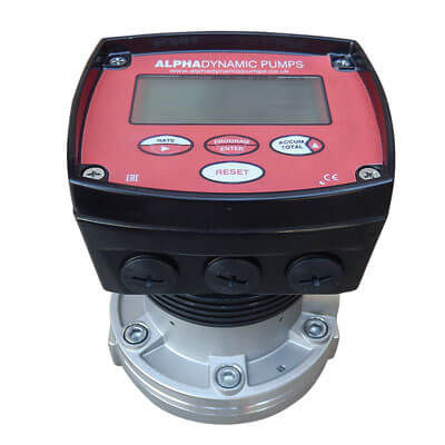 Ovalrad-Durchflussmesser - ADF 04 - ALPHADYNAMIC PUMPS (UK) LTD - Volumen / für Flüssigkeiten / Edelstahl