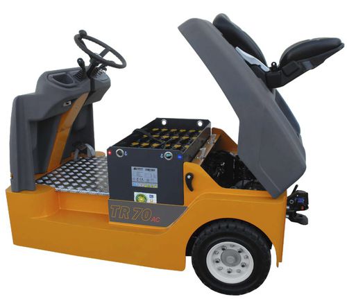 Elektrischer Schlepper - TR 70 ac - OMG S.p.A. - mit 3 Rädern / Sitz / Schlepp