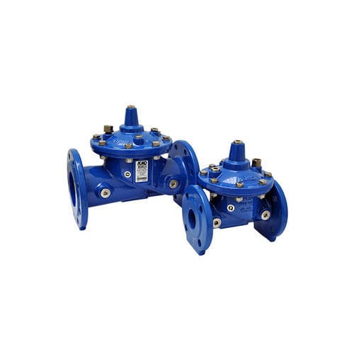 Membranventil - 879 - ACMO S.p.A. - hydraulisch / Stell / für Wasser