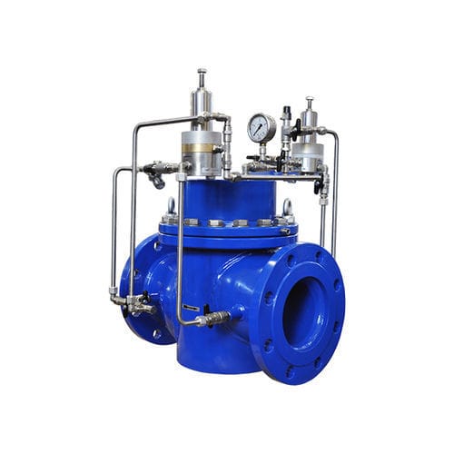 Kolbenventil - P series - ACMO S.p.A. - hydraulisch / Stell / Durchflussbegrenzung