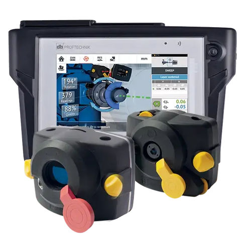 Laser-Ausrichtsystem - OPTALIGN Touch - PRÜFTECHNIK Alignment Systems GmbH - Welle / Mess / drahtlos