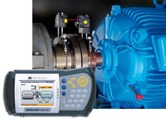 Eigensicheres Ausrichtsystem - ATEX, IECEx | ROTALIGN smart EX - PRÜFTECHNIK Alignment Systems GmbH