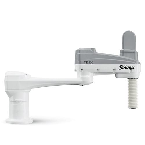 SCARA-Roboter - TS2-100 Stericlean - Stäubli Robotics - 4-Achs / bodenstehend / für Deckenmontage