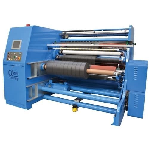 Automatischer Rollenschneider - ALPHASHAFT  - Alpha Converting Equipment Ltd. - kompakt / für Papier / für Etiketten