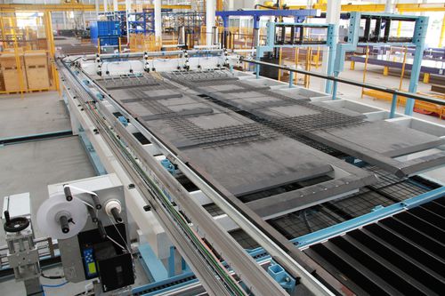 Produktionsstätte für das Bauwesen - FLEXIWELD-S - A.W.M. S.p.A. Automatic Wire Machines - Gitter
