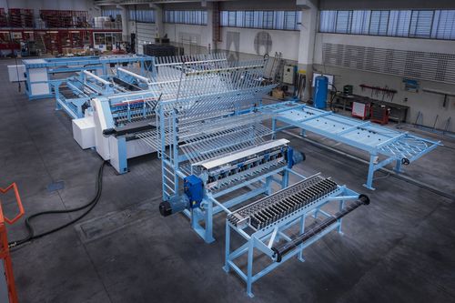 Schweißmaschine mit hoher Drehzahl - SPEEDWELD 130, SPEEDWELD 170 - A.W.M. S.p.A. Automatic Wire Machines - Gitter / Doppelkopf