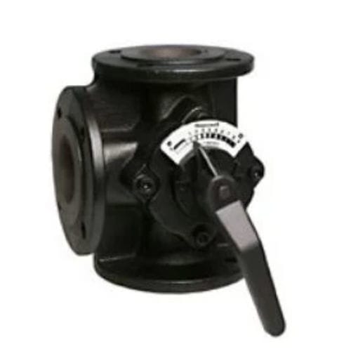 3-Wege-Zellenradschleuse - V5431 series  - Honeywell Environmental & Combustion Controls EMEA - mit manueller Bedienung