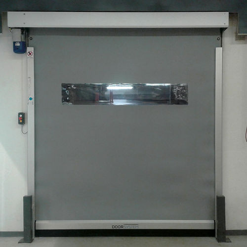 Rolltor - DS260 - Door System A/S - Stoff / Industrie / für den Innenbereich