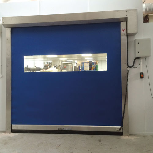 Rolltor - DS300, DS305 - Door System A/S - Stoff / Industrie / für den Innenbereich