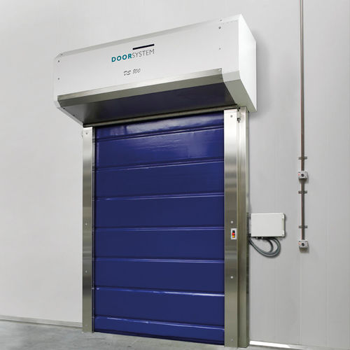 Rolltor - DS800, DS850 - Door System A/S - Edelstahl / Stoff / für den Innenbereich