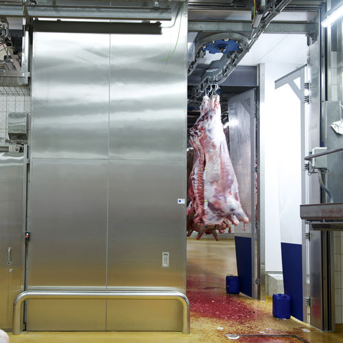 Brandschutztor - MS0671EI260 - Door System A/S - einflügelig / für den Innenbereich / für Hygieneanwendungen