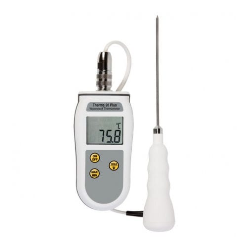 Fühler-Thermometer - Therma 20 Plus  - Electronic Temperature Instruments Ltd - mit Thermistor / mit LCD-Display / wasserdicht