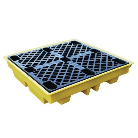 Auffangpalette für 4 Fässer - BP4L - Fletcher European Containers Ltd - Polyethylen