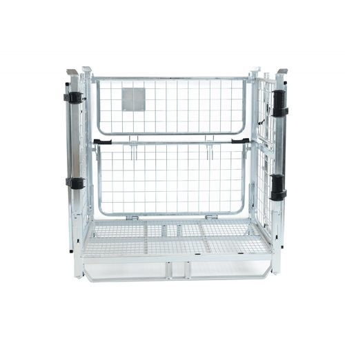 Zusammenklappbare Palettenbox - SmartCube® - K. Hartwall Ltd - Maschendraht / Lager / stapelbar