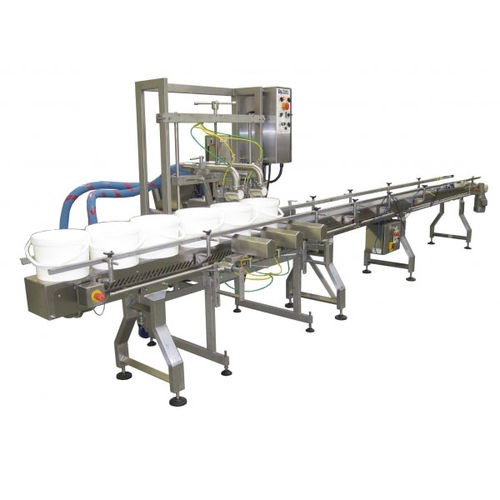 Automatische Füllanlage - Riggs Auto Pack Ltd - für Eimer / für Lebensmittel / für Flüssigkeiten