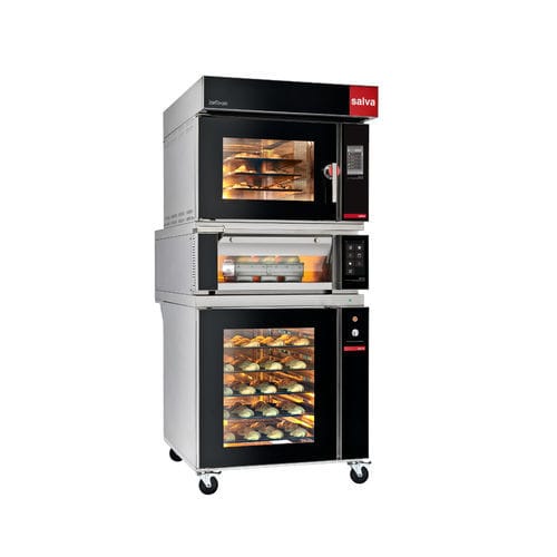 Etagen-Lebensmittelofen - BOUTIQUE - Salva Industrial - Konvektion / für Brot / für Kekse