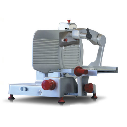 Fleischschneidemaschine - AF3x0H VS ABK series - Swedlinghaus srl - automatisch / Rundmesser / Aluminium