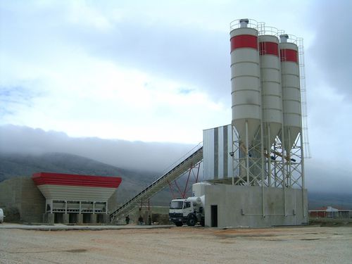 Festinstallierte Betonmischanlage - GBS-100 - GOKER Contruction Machines