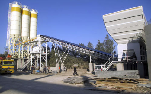 Festinstallierte Betonmischanlage - GBS-140 - GOKER Contruction Machines