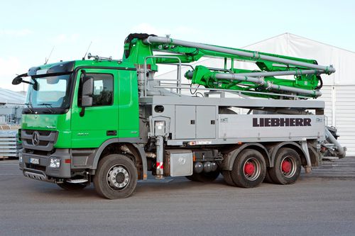 Autobetonpumpe für Baustelle - 24 M4 XH - GOKER Contruction Machines