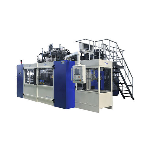 Extrusionsblasformmaschine - B20D-750 - Suzhou Bestar Blow Molding Machinery Co.,Ltd. - für Kunststoffflaschen / für Container / Doppelstationen