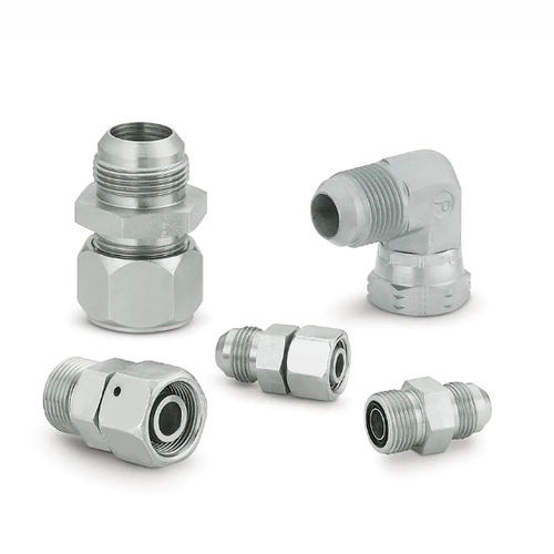 Hydraulikadapter für Rohre - 10 XHLO-S - Parker Stratoflex - innen / Messing / Stahl