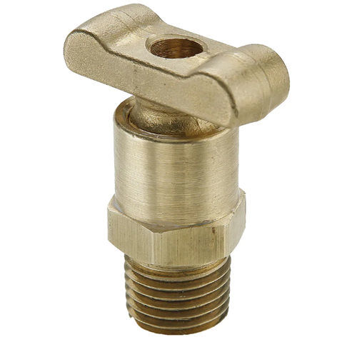 Messinghahn - DC60 series  - Parker Stratoflex - Wasser / Entleerung / für Rohre