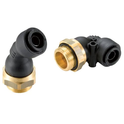 Pneumatischer Anschluss - C68UNPMK10M12 - Parker Stratoflex - Schnell / 90°-Winkel / 45°-Winkel