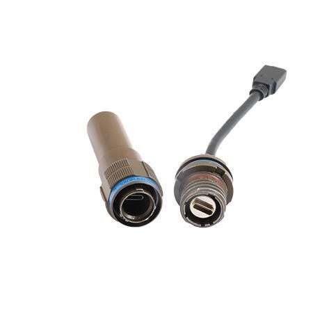 USB-Speicherstick / Flash - USB3CF TV - AMPHENOL SOCAPEX - gehärtet / USB 3.0 / USB 2.0