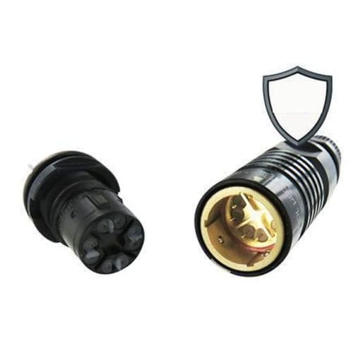 Datensteckverbinder - µCom 10 Gb+ - AMPHENOL SOCAPEX - Push-Pull / geschweißt / Schrauben