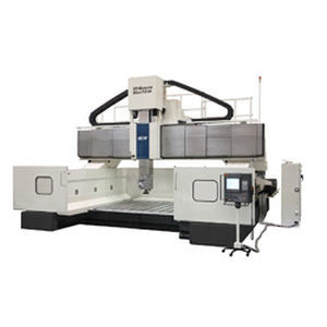 CNC-Bearbeitungszentrum / 5-Achs - MCW-4624 - Shibaura Machine - vertikal / Doppelsäulen / mit Rotationstisch