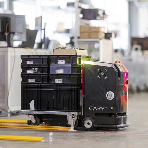 Autonomer mobiler Roboter / für Materialumschlag - CARY® - METRALABS - Transport / zum Laden / zum Entladen