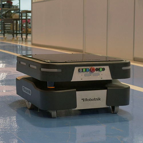 Autonomer mobiler Roboter / Transport - RB-THERON - Robotnik - für die Logistik / F&E / für den Innenraum