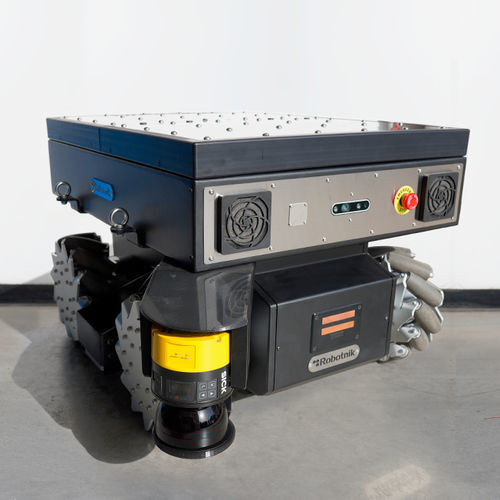Autonomer mobiler Roboter / Transport - RB-STEEL - Robotnik - für die Logistik / F&E / Rundstrahl