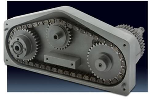 Kettenantrieb für Flaschenmaschinen-Auswerferarme - Ramsey Products