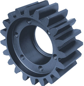 Ketten-Kettenrad - Ramsey Products - gerade verzahnt / Flansch