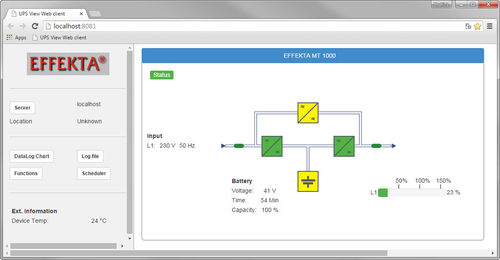 Management-Software - Powershut Plus - Effekta Regeltechnik - für USV / Windows / Linux