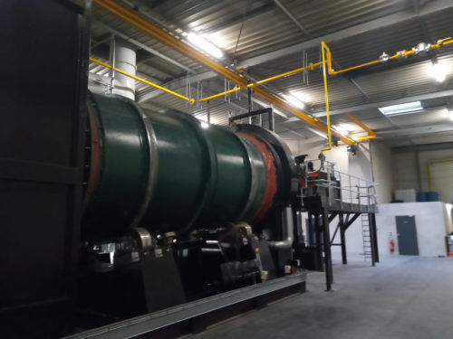 Verbrennungsanlage für Müll - Addfield Environmental Systems Limited - Drehrohrofen / mit großem Fassungsvermögen