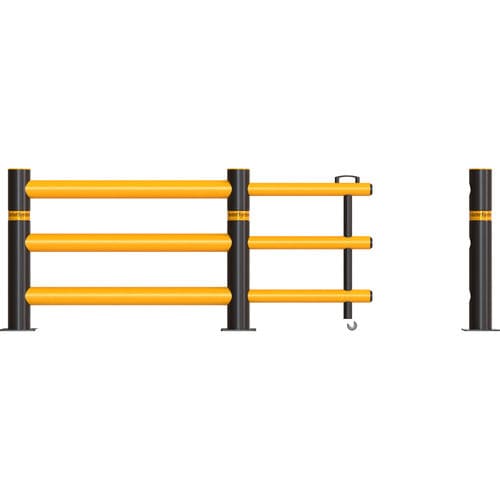 Sicherheitseingangstor - R3 - Anter System - Schiebe / manuell / flexibel