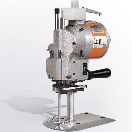 Stoßmesser-Schneidemaschine - KM KS-EU - SAMEX - für Textil / für Blech / automatisch